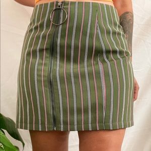 The Fifth Label Axial O-Ring Mini Skirt In Multi